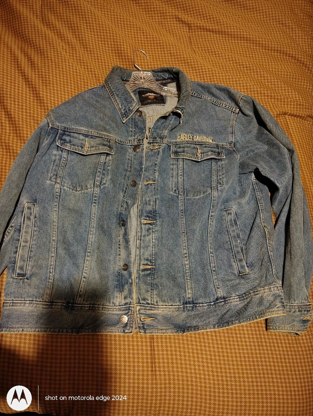 Harley-Davidson Motorcycle Heavy Denim Jacket